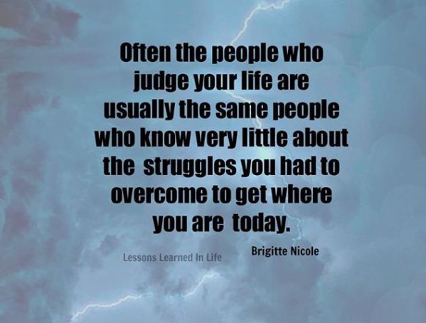 quote about people judging others